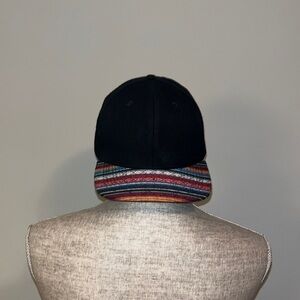 Lids Native Brim Blank Strapback Cap Hat headwear.